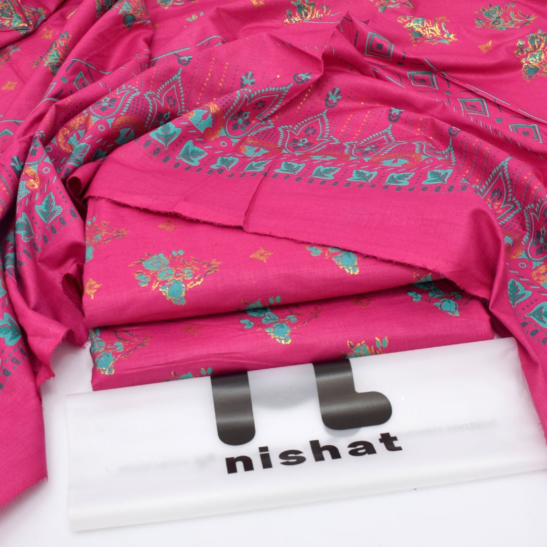 Nishat Lawn Digital Printed 3-Piece Unstiched