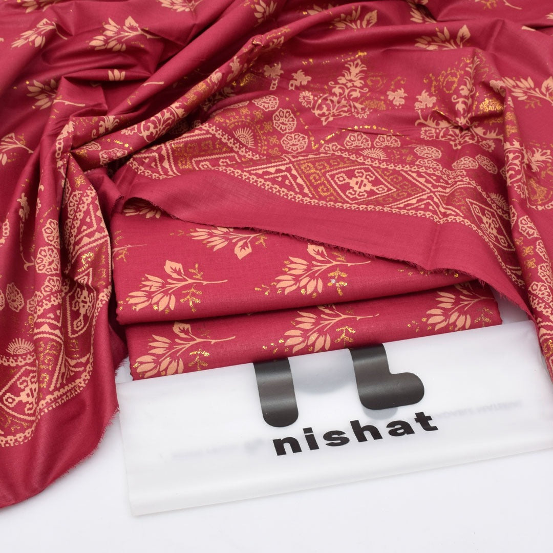 Nishat Lawn Digital Printed 3-Piece Unstiched