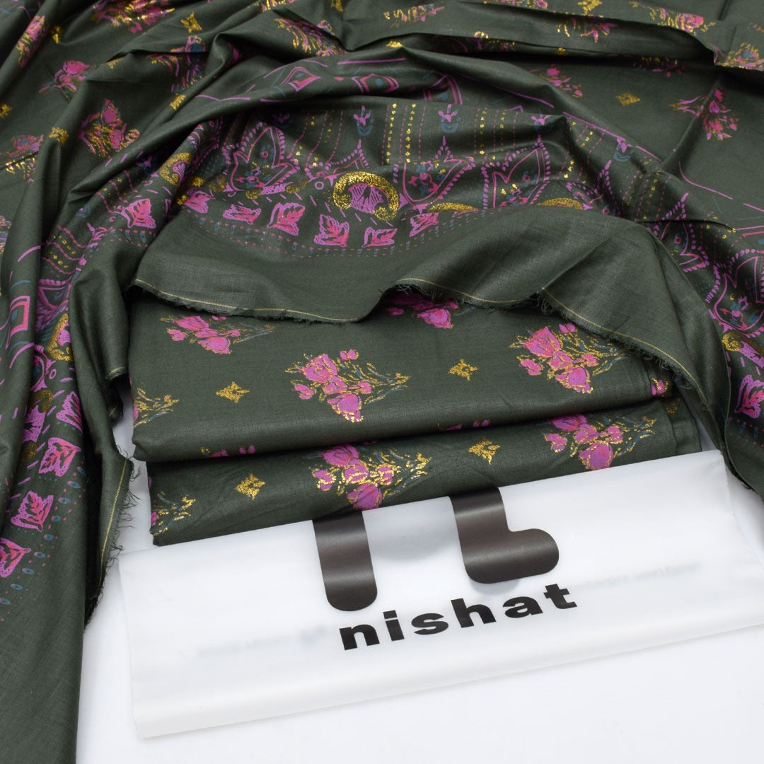 Nishat Lawn Digital Printed 3-Piece Unstiched